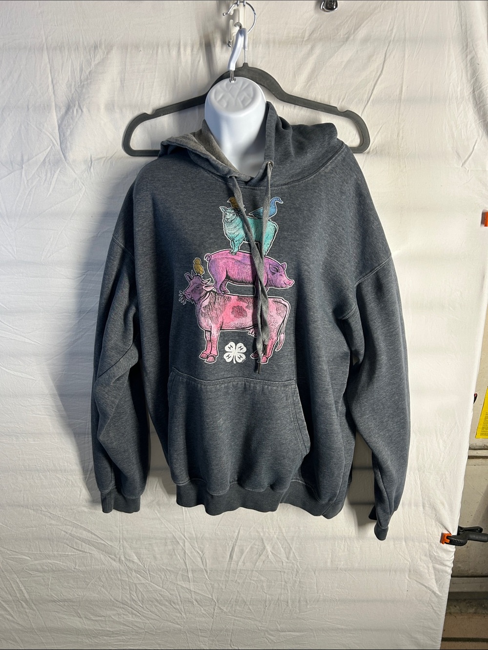 4H graphic hoodie